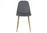 Обеденный стул на металлокаркасе Woodville Capri grey / wood 11849