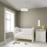 Потолочная люстра светодиодная с вентилятором Mantra Coin 8219