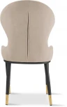Стул обеденный IST-CASA Констанция DC-3033, бежевый/черный