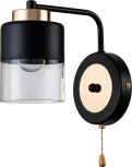 Бра Escada Riche 2121/1A E27*40W Black/Gold (220V, выключатель)