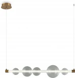 Подвесной светильник Freya Glaze FR5396PL-L11BS (LED, 220V, на тросе, шарики)