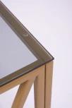 Консольный стол AllConsoles 1031-CG grey золотой
