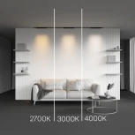 Трековый светильник Downlight светодиодный магнитный 2835 Levity 4000К 20Вт 24V Maytoni Points TR193-1-20W4K-M-B