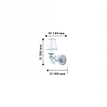 Бра F-Promo Elisa 2130-1W