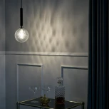 Подвесной светильник Raffin Black/Transparent ImperiumLoft Raffin01 (177910-26) (220V, на проводе, шар)