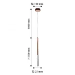 Подвесной светильник Favourite Cylindro 2211-1P