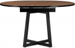 Деревянный стол Woodville Регна дерево / черный 504216