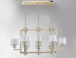 Потолочная люстра Newport 4400 4408/S gold (220V)