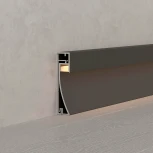 Профиль PLINTUS-H54-2000 BLACK (Arlight, Алюминий) 045433