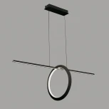 Подвесной линейный светильник светодиодный Mantra Kitesurf 7143 кольцо (220V, на тросе, кольцо)