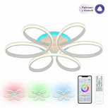 Потолочная люстра RGB Citilux Сезар Смарт CL233A170E (LED, 220V, умный дом - Алиса, Маруся, Сири, цветы)