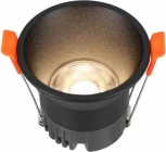 Встраиваемый светильник iLedex Mars 207-7W-D75-3000K-24DG-BK (220V, круглые)