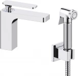 Смеситель Timo Torne 4360/00G для раковины с гигиеническим душем