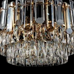Подвесная люстра хрустальная Modelux MODELUX ML.9006.9 GD-BR