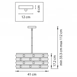 Потолочная люстра Lightstar Amerigo 746048 (220V)