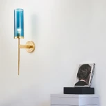 Настенный светильник (бра) Delphy Wall H80 синий ImperiumLoft Delphy-Wall01 (151402-26)