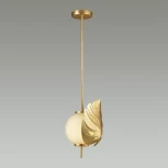 Потолочная люстра на штанге Jungle 4864/1 (220V, шар, листья)