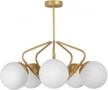 Потолочная люстра на штанге Vitaluce V4715-8/5PL