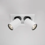 Встраиваемый светильник Hidden 4000K 2x10W 36° LED Maytoni Technical DL045-02-10W4K-W (220V)