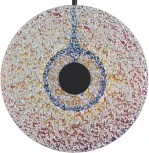 Подвесной светильник ST Luce Alumno SL6142.423.01 черный/радужный LED 1*8W 4000K (220V, на тросе, круглые)