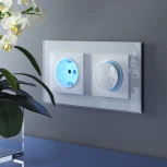 Рамка на 2 поста Favorit (белый,стекло) Werkel W0021101 (a051193)