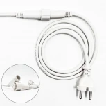 Белт-Лайт UNIBELT 10м, Провод Белый Каучук, Шаг 25 см, 40 Подвесных Патронов, IP65