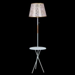 Торшер на треноге со столиком Reluce 01721-2.6-01B WH (220V)