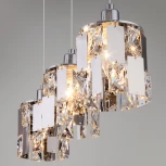 Подвесной светильник Eurosvet Scoppio 50101/3 хром (220V, на проводе)