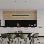 Подвесной светильник Novotech Yeso 359404 с переключателем цв.температуры LED 28W 220V 3000/4000/6000K (на тросе)