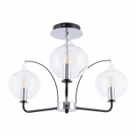 Потолочная люстра на штанге Arte Milano Napoli-321007 321007/3 BK.CR (220V, свеча)