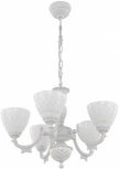 Подвесная люстра Arte Milano AM343837 343837/5 WT+SL (220V, на цепи)