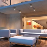 Потолочный светильник уличный Mantra Levi 7187 (220V, куб, IP65)