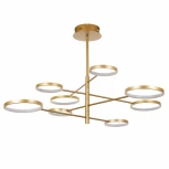 Потолочная люстра на штанге MyFar Eva MR1221-8CL (LED, 220V)