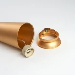 Подвесной светильник Feron ML1858 Barrel BELL levitation 48423 MR16 35W золото черный (220V, на проводе, круглые)