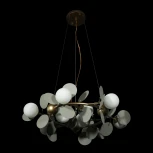 Подвесная люстра Loft It Matisse 10008/700 Grey (220V, на тросе, цветы, шарики)