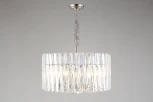 Подвесная люстра Aployt Verene APL.808.03.08 (220V, хрусталь, на цепи, свеча, круглые)