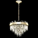 Подвесная люстра Citilux Лаура CL301262 (220V, хрусталь, на цепи, круглые)