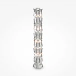 Торшер колонна Maytoni Puntes MOD043FL-08CH (220V, хрусталь, выключатель)