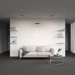 Радиусный профиль 35x35 320мм 1/4 круга черный Maytoni Радиусный профиль ALM-3535R-B-D-90°-0.3M