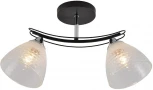 Потолочная люстра на штанге Seven Fires Dzhoun SF3382/2C-BK-CR-WT