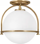 Потолочный светильник круглый Somerset QN-SOMERSET-F-O-HB Hinkley (220V, шар)