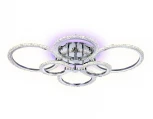 Потолочная люстра Ambrella FA FA413 (регулировка яркости, LED, 220V, пульт управления, управление смартфоном, умный дом - PC.Lamper, кольцо)