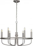 Подвесная люстра Kichler Capitol Hill KL-CAPITOL-HILL6-BN (220V, на цепи, свеча)