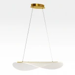 Подвесной светильник светодиодный с пультом Citilux Skatt CL213132 (регулировка яркости, 220V, на тросе)