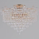 Потолочная люстра на штанге хрустальная Reluce 90192-0.3-10 FGD (220V)