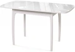 Стол М40 белый/стекло белое optiwhite Dikline 00-00060580