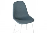 Стул Woodville на металлокаркасе Lilu gray / white 15266