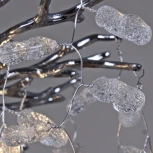 Потолочная люстра на штанге хрустальная Reluce 33029-0.4-460 CH (220V)