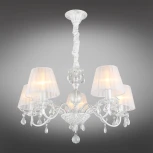 Подвесная люстра Bantine OML-53213-05 (220V, хрусталь, подвески, на цепи)