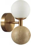 Бра Odeon Light Lolla 6625/6WL под латунь/металл/стекло/камень IP20 LED 1*6W 3000K 220V (шарики)